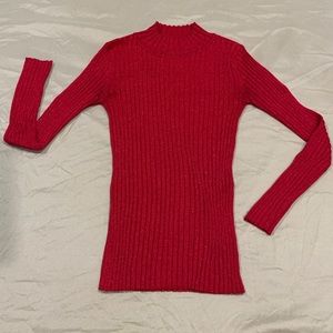 Sparkly Red Sweater